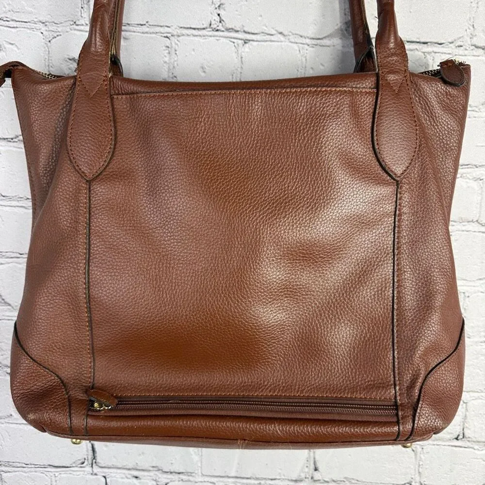 Lodis Sierra Leather Travel Tote Bag